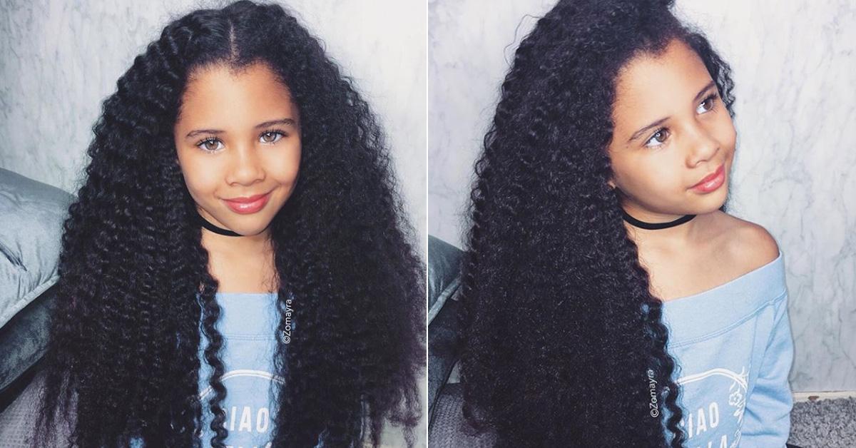 Mia Aflalo's 5-Year-Old Hair Is Taking Over Instagram