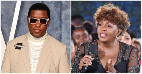 Babyface poses on Vanity Fair red carpet, Anita Baker attends the After Party Live, sponsored by Ciroc, at the 2018 BET Awards Post Show.