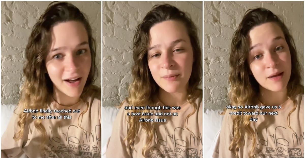 A women went viral on TikTok after sharing her first Airbnb horror story.