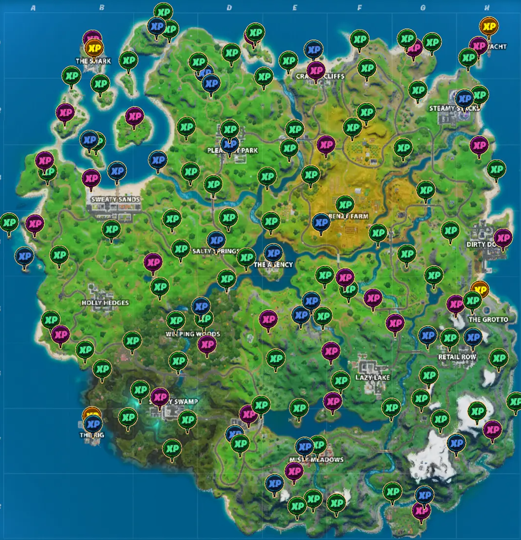 Fortnite Can You Leave After You Get Coins A Guide To Where All Those Sweet Xp Coins Are In Fortnite