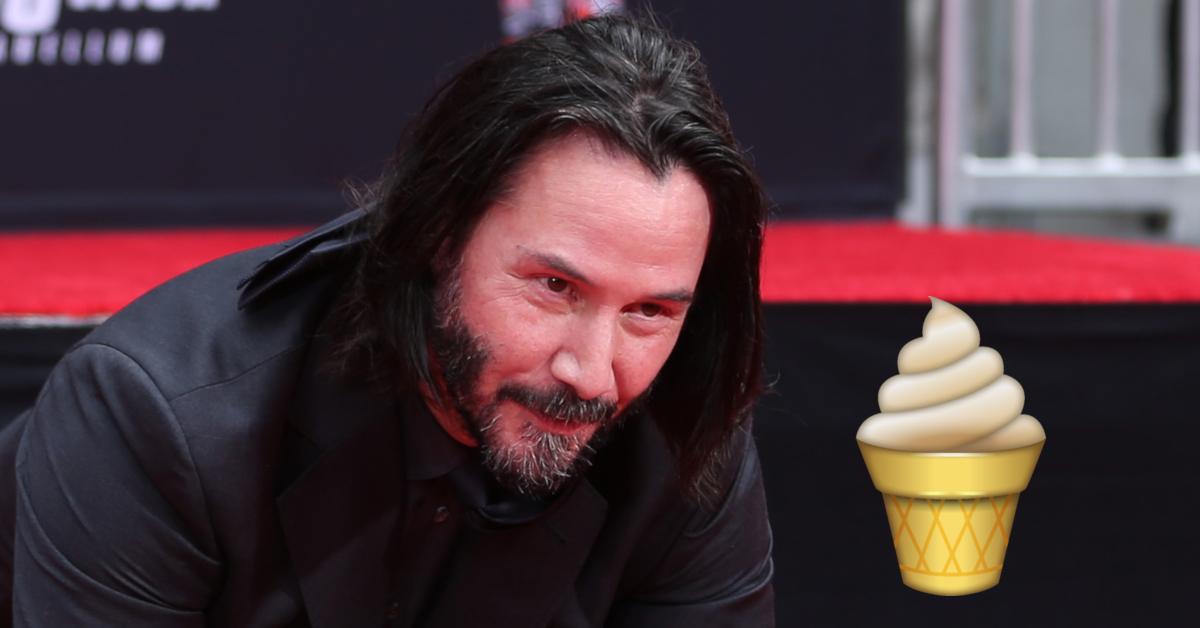 keanu reeves ice cream cover