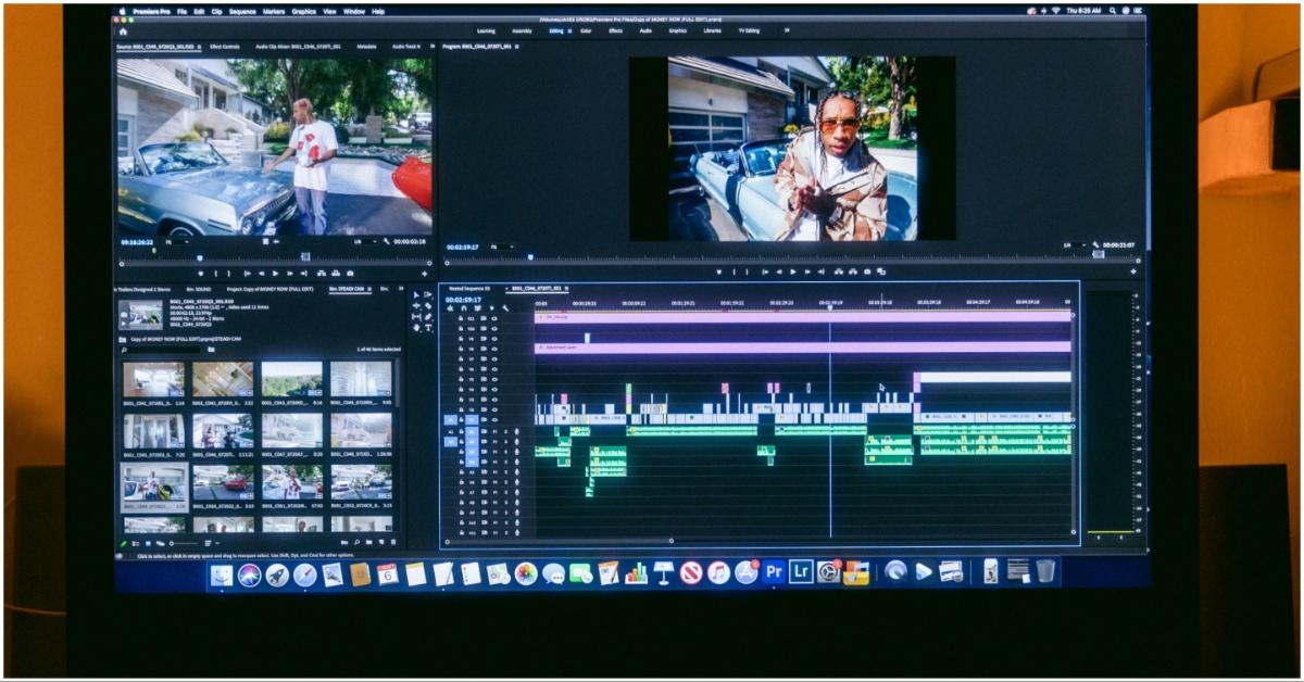 Working in an Adobe product