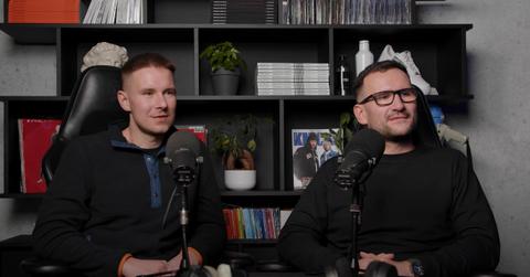 Slawek Kalkraut and Krzysztof Szymanski of Men With the Pot