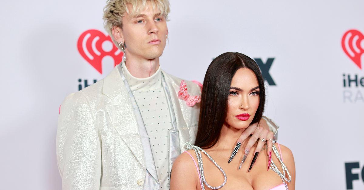 Machine Gun Kelly and Megan Fox on red carpet