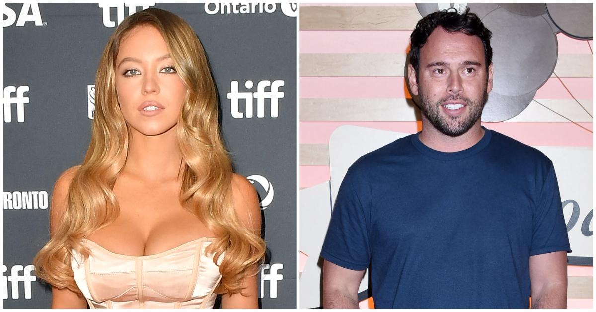 Sydney Sweeney and Scooter Braun. 
