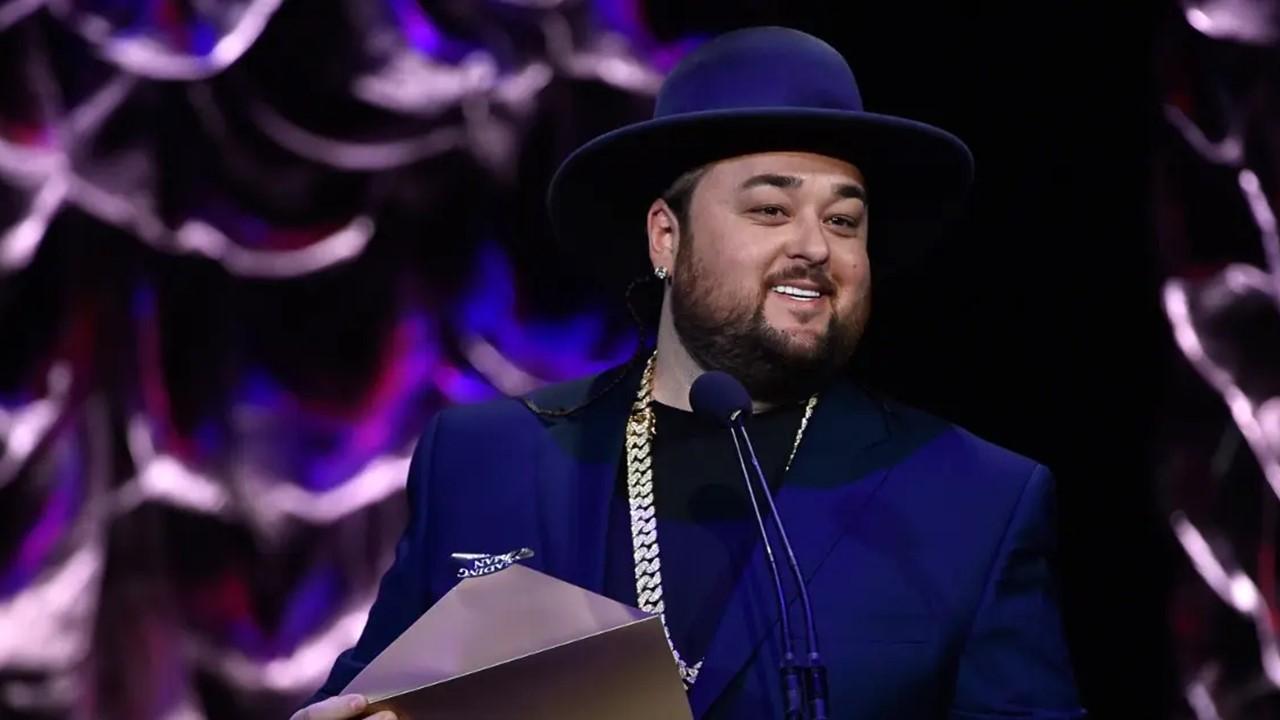 Chumlee at the Fighters Only World Mixed Martial Arts Awards at The Venetian Las Vegas on Feb. 5, 2016