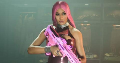 The Nicki Minaj Operator in Call of Duty.