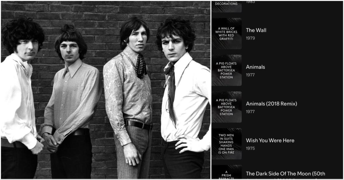Why Did Pink Floyd Remove Their Album Covers From Spotify?