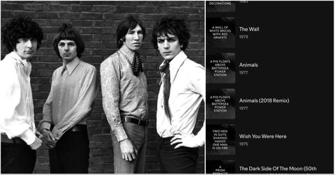 Why Did Pink Floyd Remove Their Album Covers From Spotify?