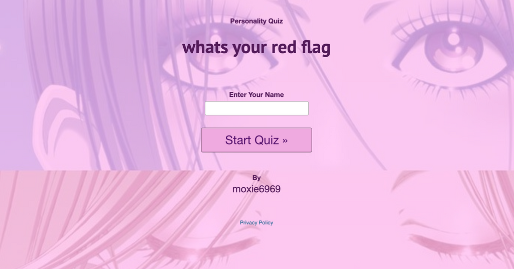 "What Are My Red Flags" Quiz Explained Personality Quiz Goes Viral