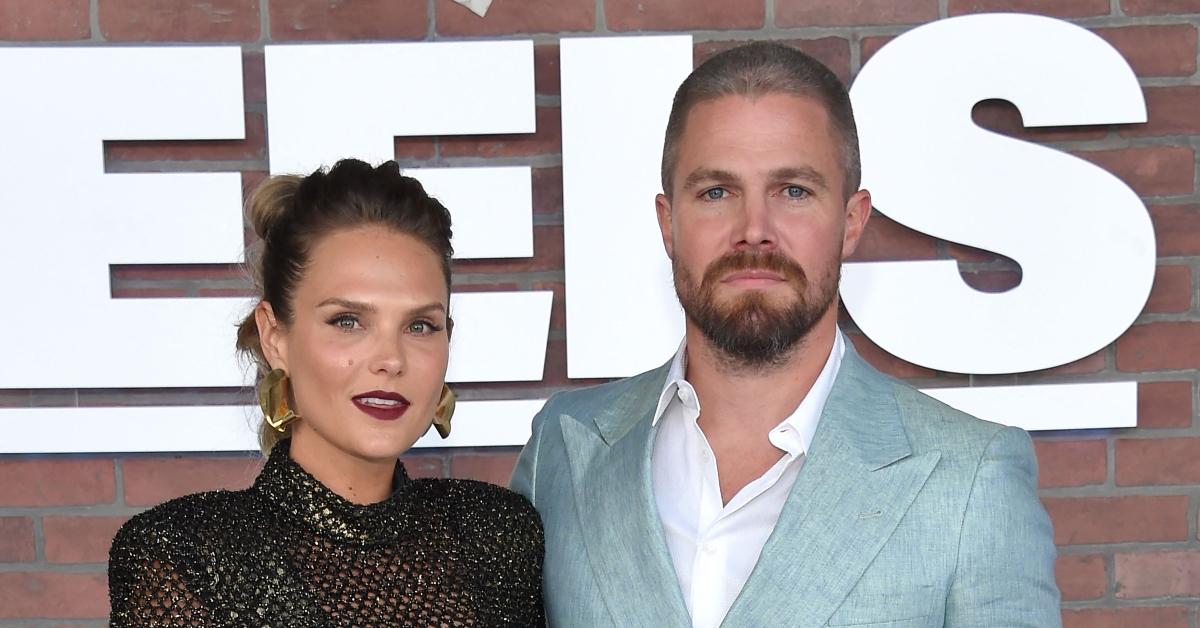 Cassandra Amell and Stephen Amell