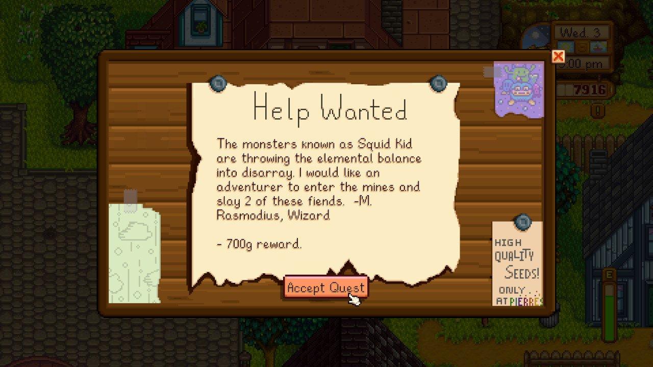 Where to Find a Squid Kid in 'Stardew Valley'