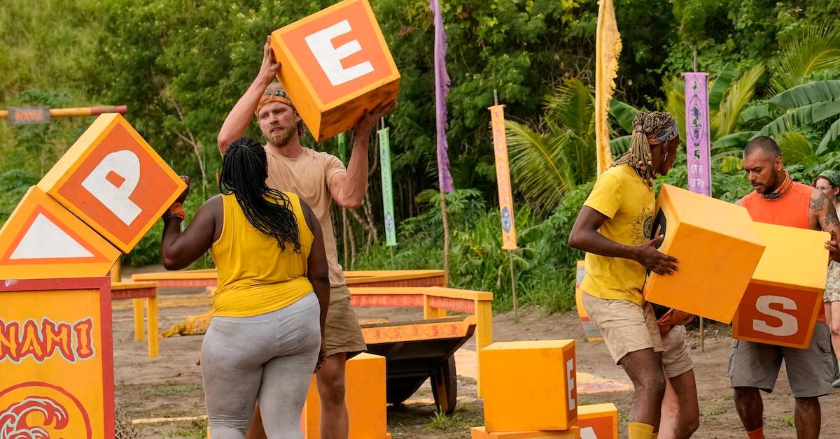 The Nami tribe completes the "Persistence" immunity challenge