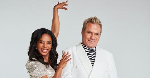 Britt Stewart and Martin Kove