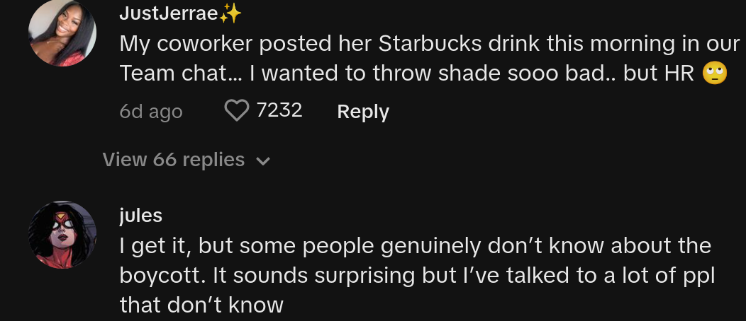 mcdonalds starbucks shame