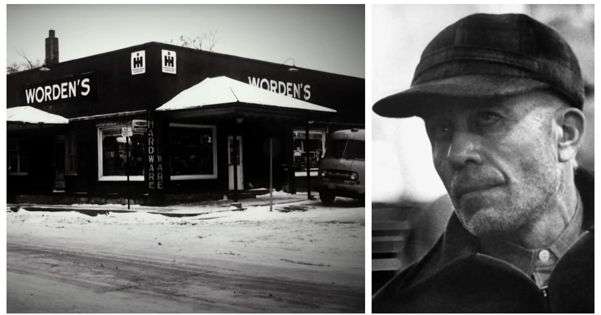 (L-R): Bernice Worden's general store; Ed Gein
