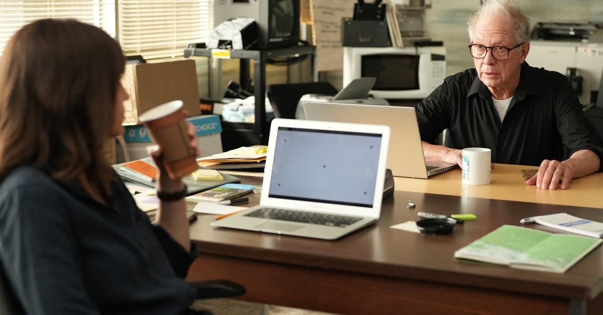 (L-R) Hilary Swank as Eileen, Jeff Perry as Stanley Cornik 