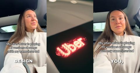 Uber Driver Plays AI Songs With Passenger's Name