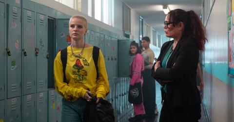 Asher Yasbincek as Harper McLean in 'Heartbreak High.'