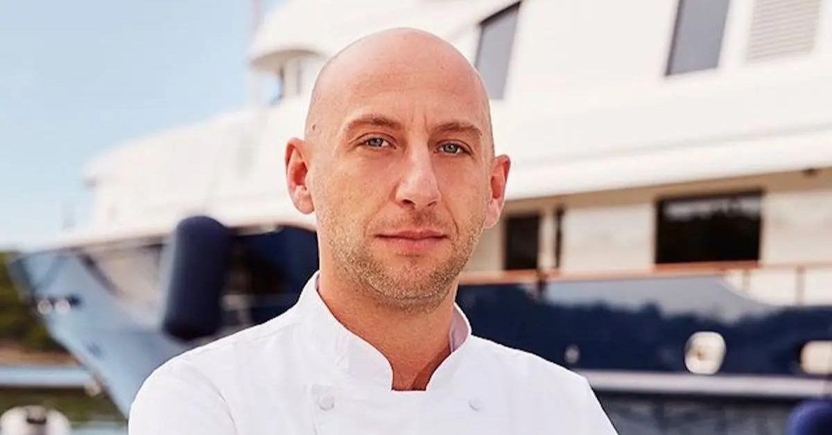 Chef Mathew Shea from 'Below Deck Med' poses for an Instagram picture.