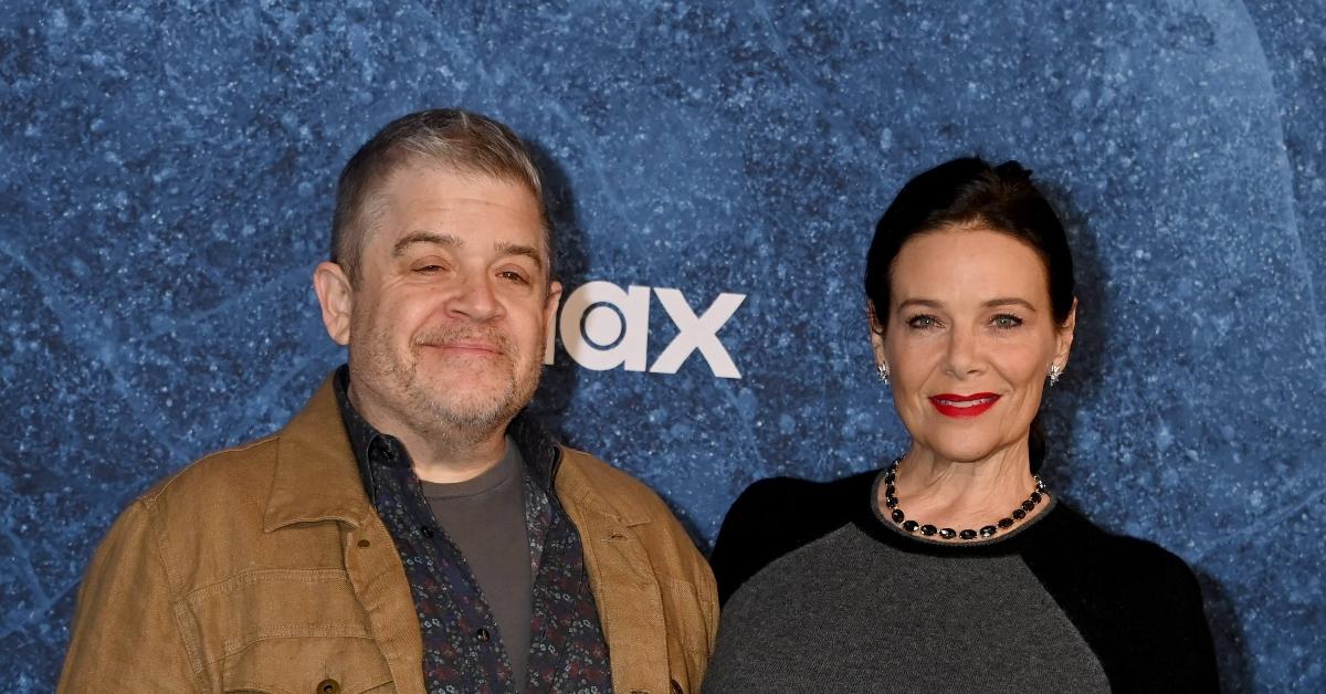 Patton Oswalt and his wife Meredith Salenger