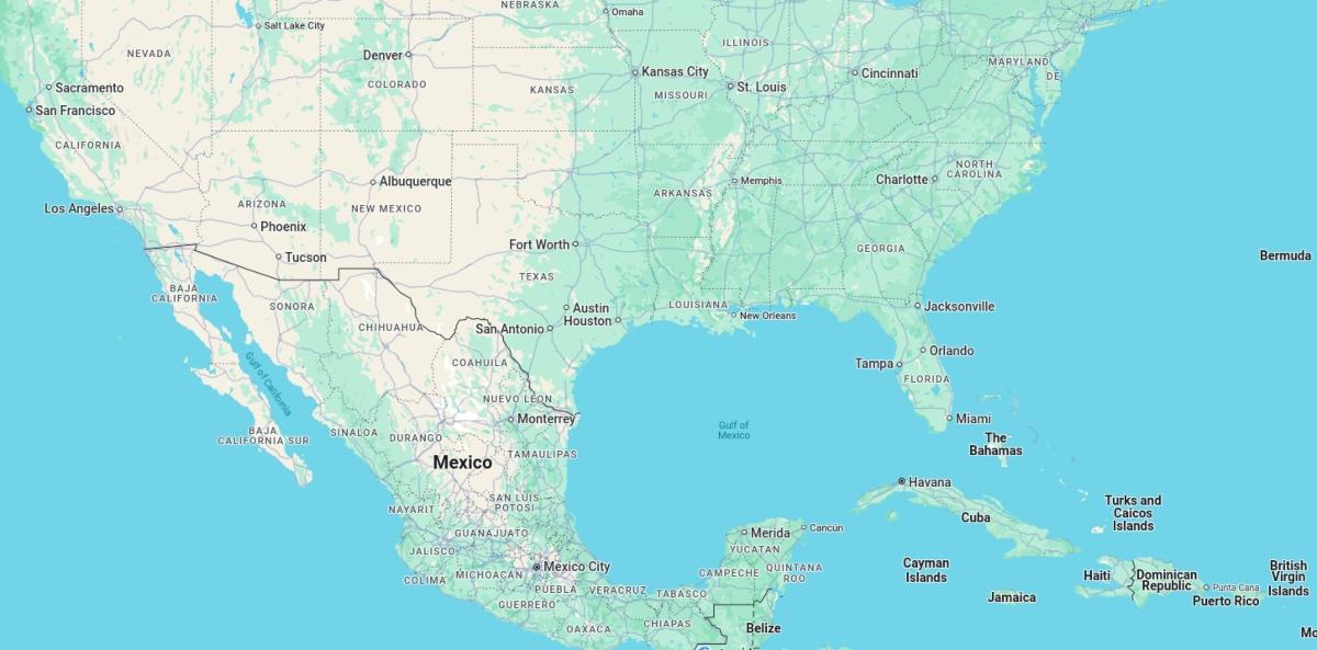When Will Google Maps Update The Gulf Of America Gulf Of Mexico Google Maps 1738261211421