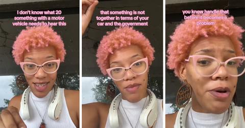 Woman warns young people about driving without insurance