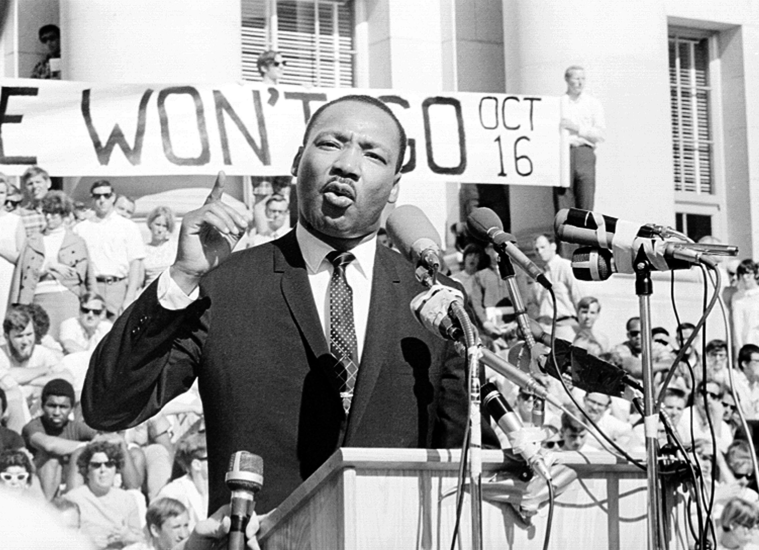 Martin Luther King, Jr. Delivering His "I Have a Dream" Speech