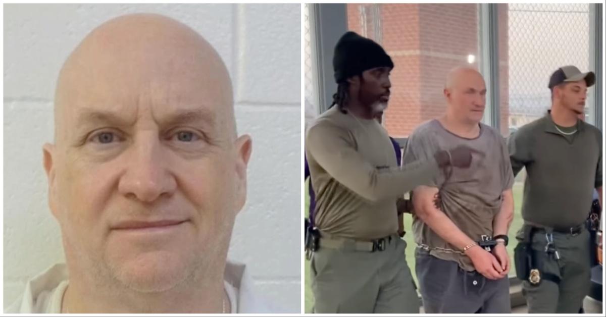 Grant Hardin's mugshot; Grant Hardin is caught following his 2025 prison escape.
