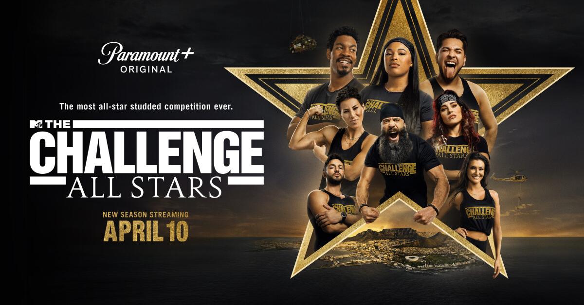 Official key art for Season 4 of 'The Challenge: All Stars.'