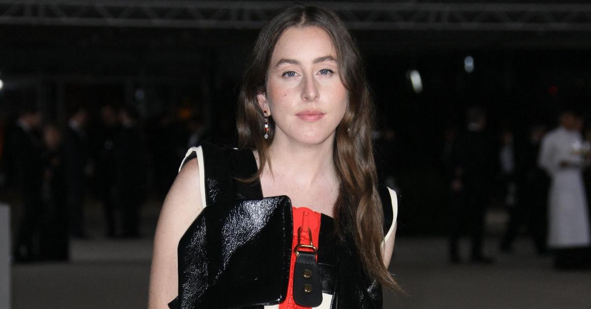 Alana Haim attends the opening of the Academy Museum in Los Angeles, California.