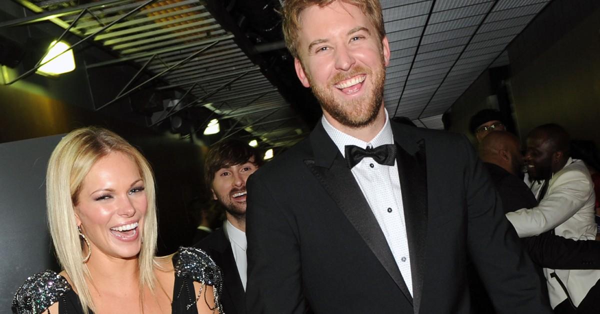 (L-R) Cassie Kelley and Charles Kelley at the 2011 Grammy Awards 