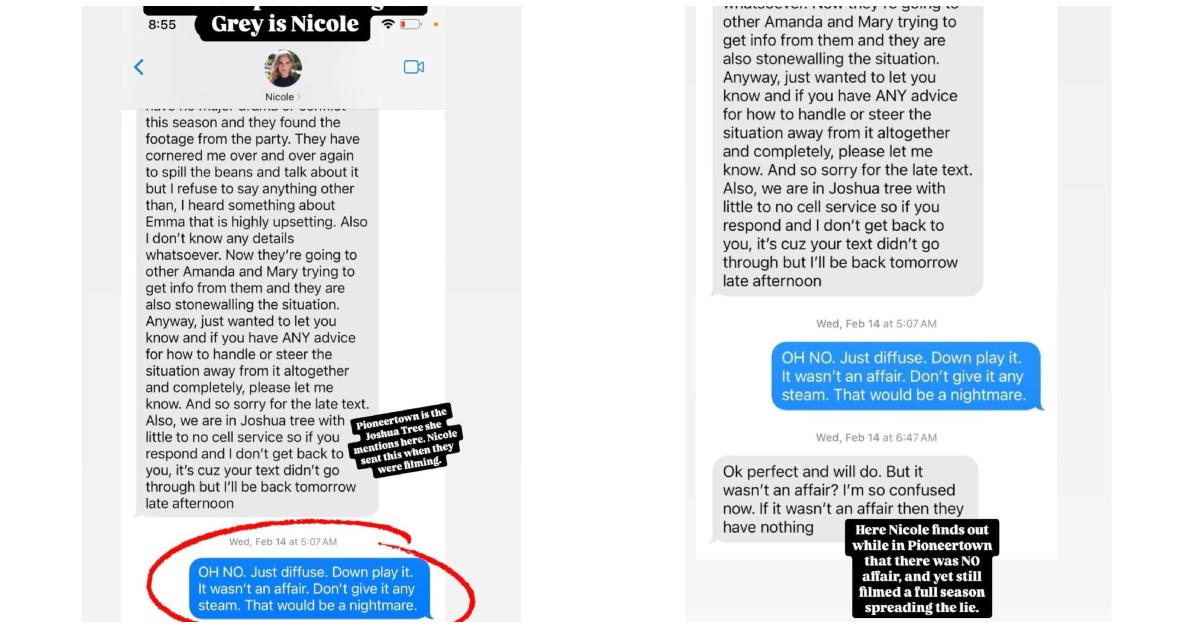 Emma Hernan Finally Responds to Affair, Has Screenshots
