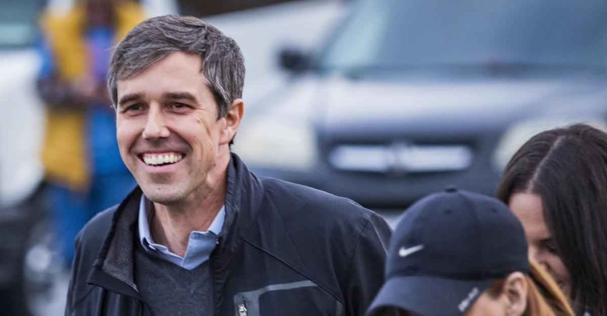 Beto smiles at the end of his 2019 Presidential campaign.
