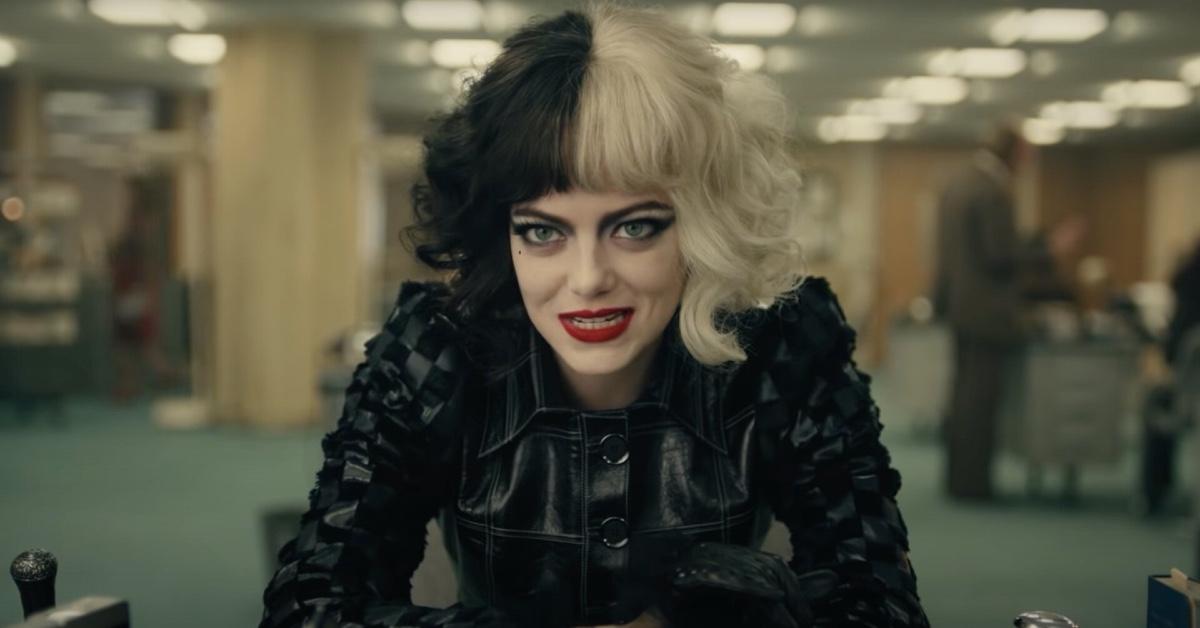 Emma Stone as Cruella.