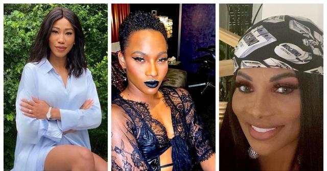 All three women taking photos on their social media accounts.