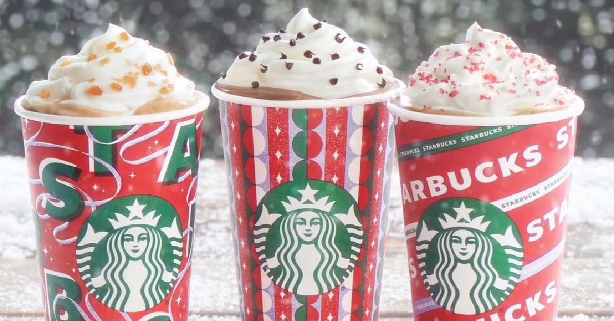 New Starbucks Holiday Cold Foam Drinks Available!