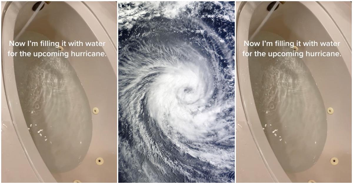 Why Do You Fill up Your Bathtub During a Hurricane?
