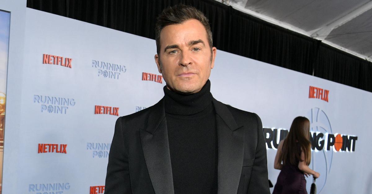 Justin Theroux at the premiere of 'Running Point' on Feb. 13, 2025.