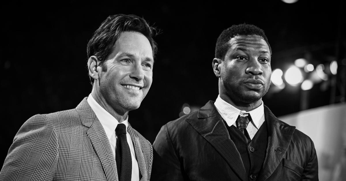 Paul Rudd et Jonathan Majors 