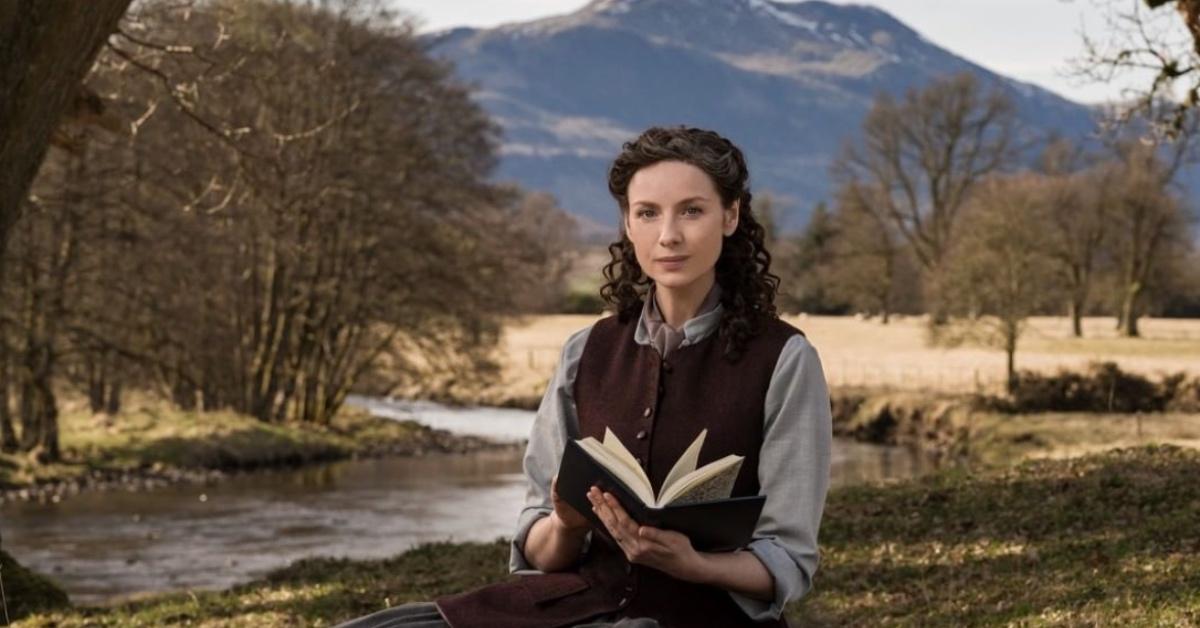 Caitriona Balfe as Claire Fraser in 'Outlander' 