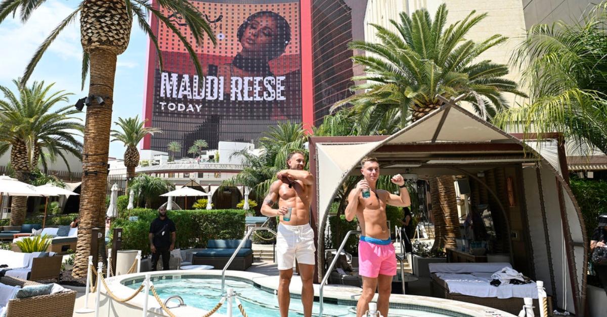 Austin Stephan and TJ Dinch in Las Vegas during Season 3 of 'Southern Hospitality.'