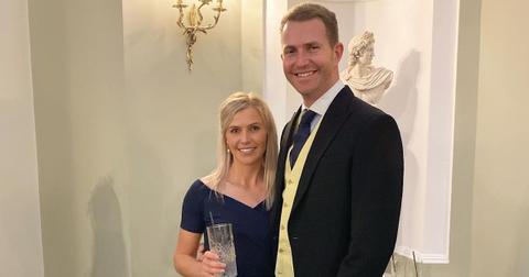 Georgie and Jesse Campbell at their wedding
