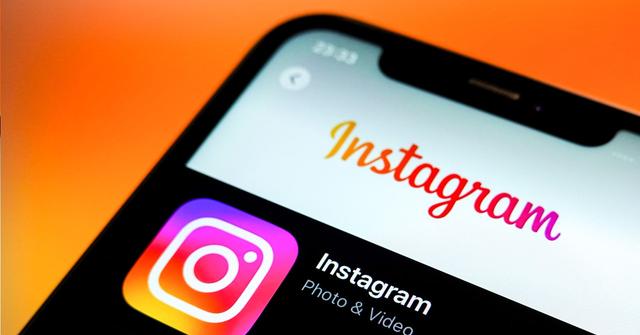 The Instagram app on a smartphone