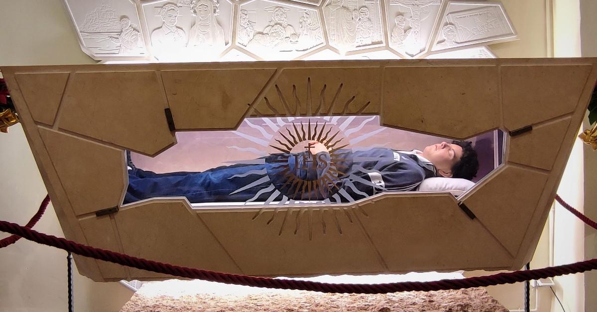 The tomb of Carlo Acutis