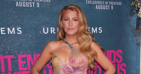 Blake Lively at the New York premiere of 'It Ends With Us.'