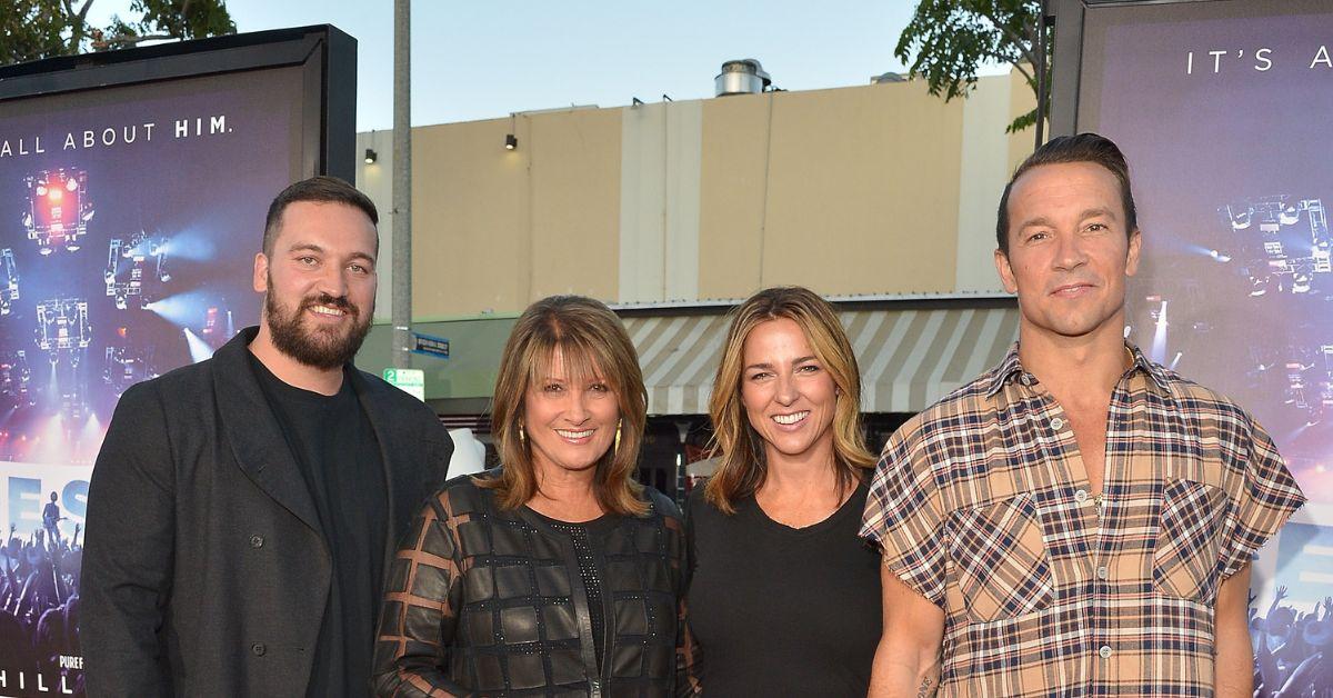 (l-r): Pastors Ben Houston, Bobbi Houston, Lauren Lentz Carl Lentz attend the "Hillsong - Let Hope Rise" premiere at the Westwood Village theater on September 13, 2016 in Los Angeles, California.