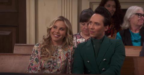 Tara Lipinski and Johnny Weir on 'Night Court'