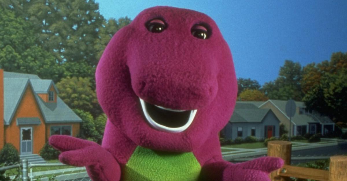 Barney the purple dinosaur