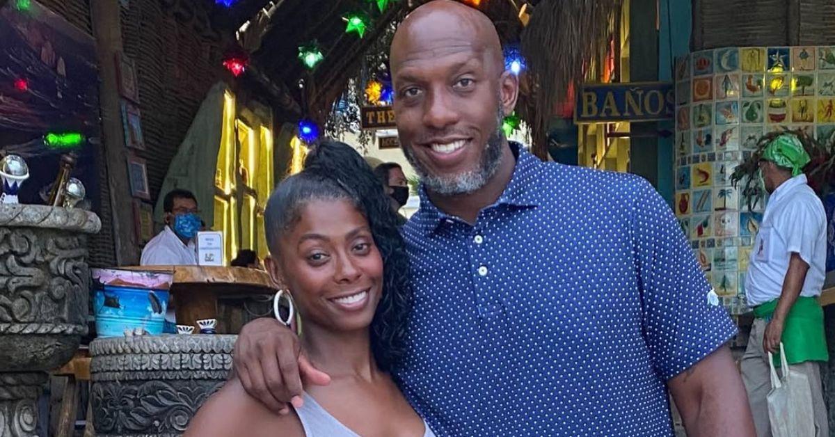 Chauncey Billups and His Wife